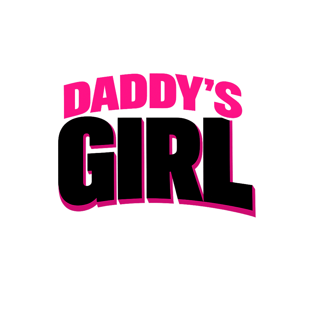 Daddy's Girl PINK DTF ready to press iron on transfer for clothing t-shirts and hoodies