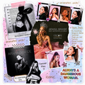 Ariana Grande DTF ready to press iron on transfer for clothing t-shirts and hoodies concert ready