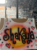Custom basic name Airbrush T-Shirt