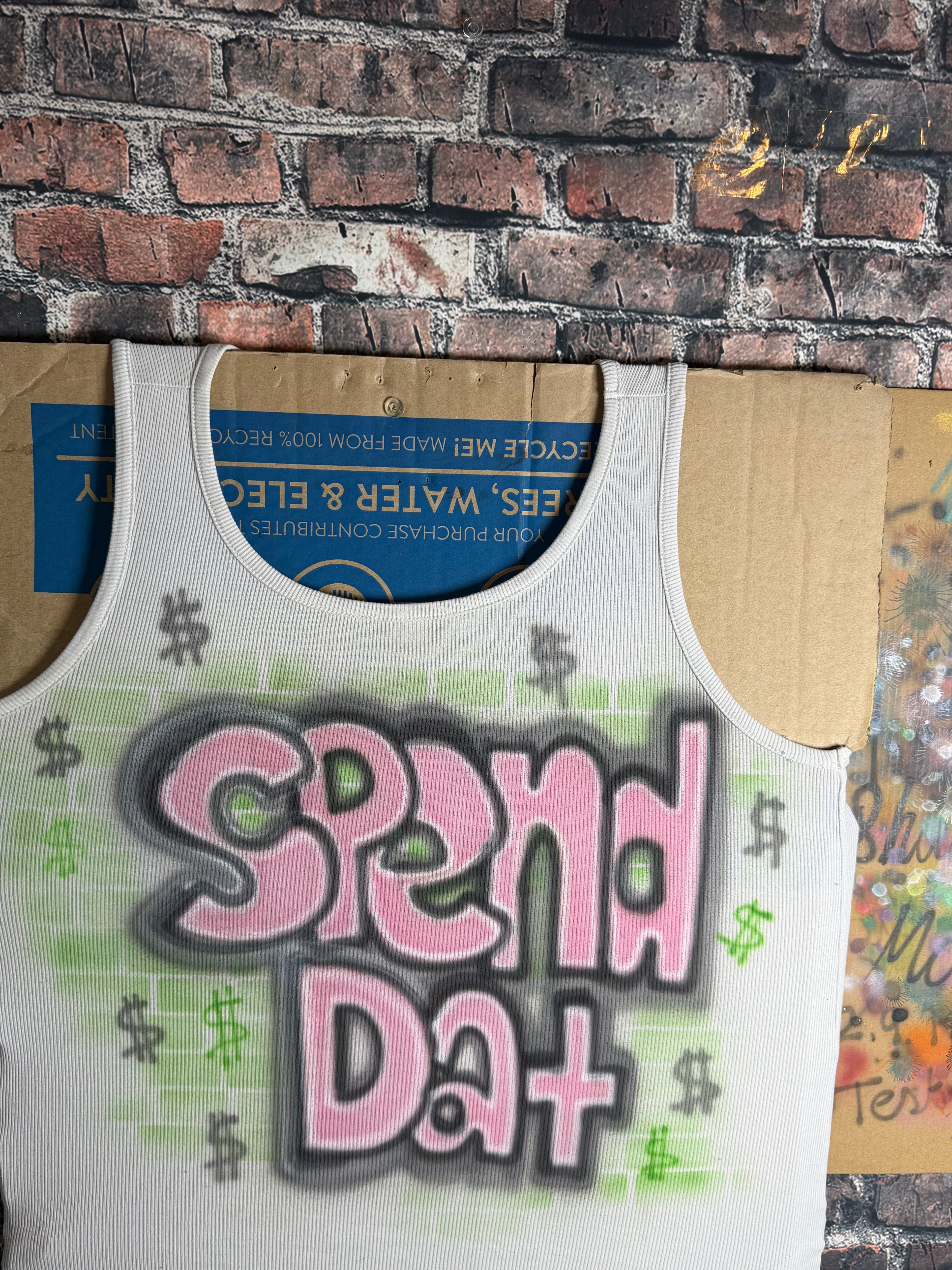 Spend Dat Airbrush Tshirt