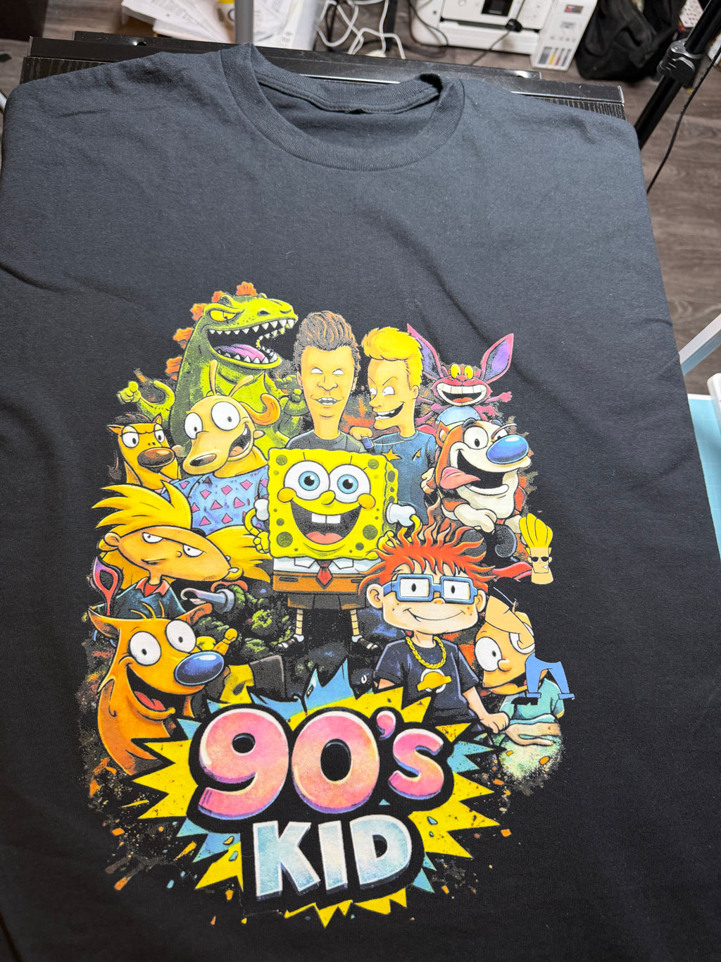 90’s kid adult tee