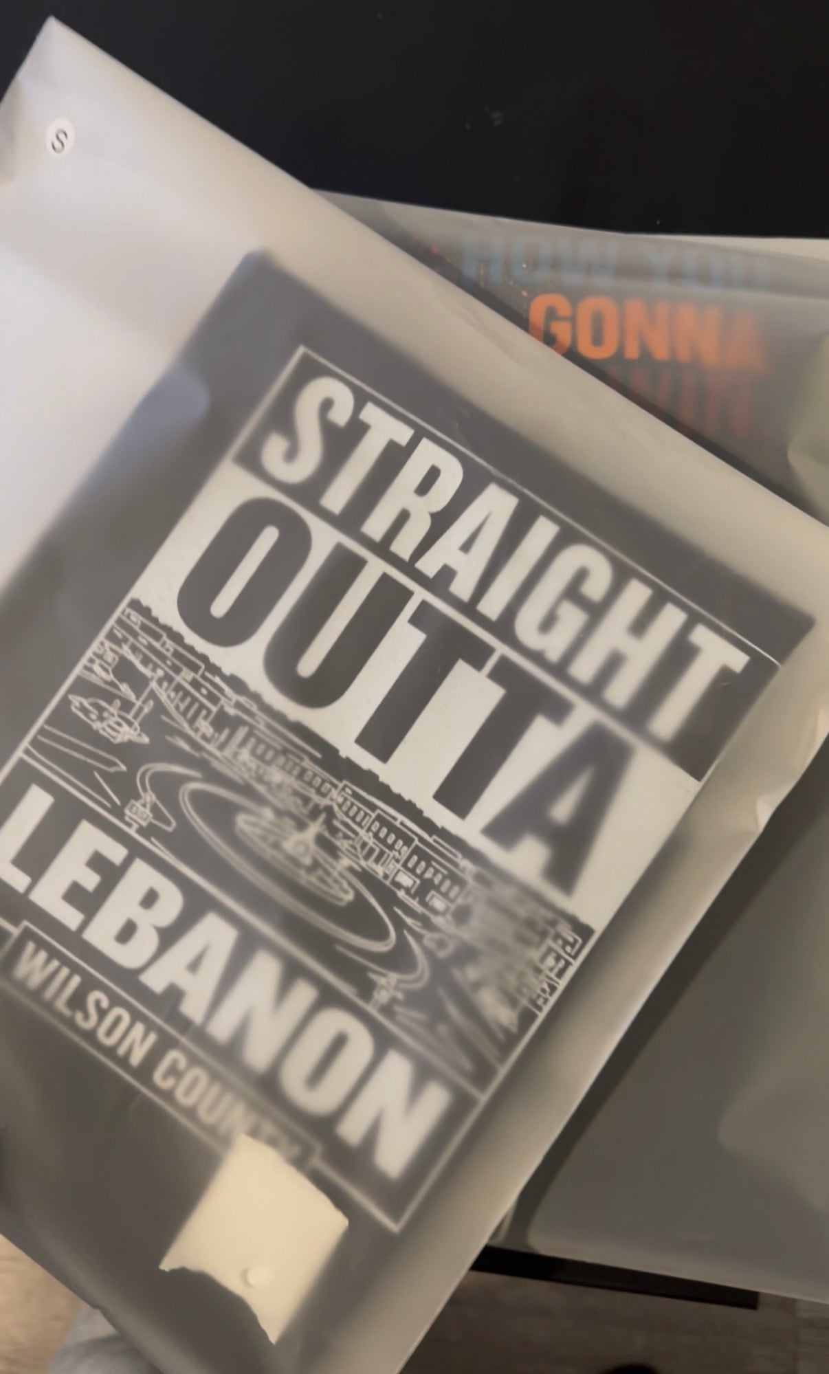 Straight Outta Lebanon Short Sleeve Tshirt