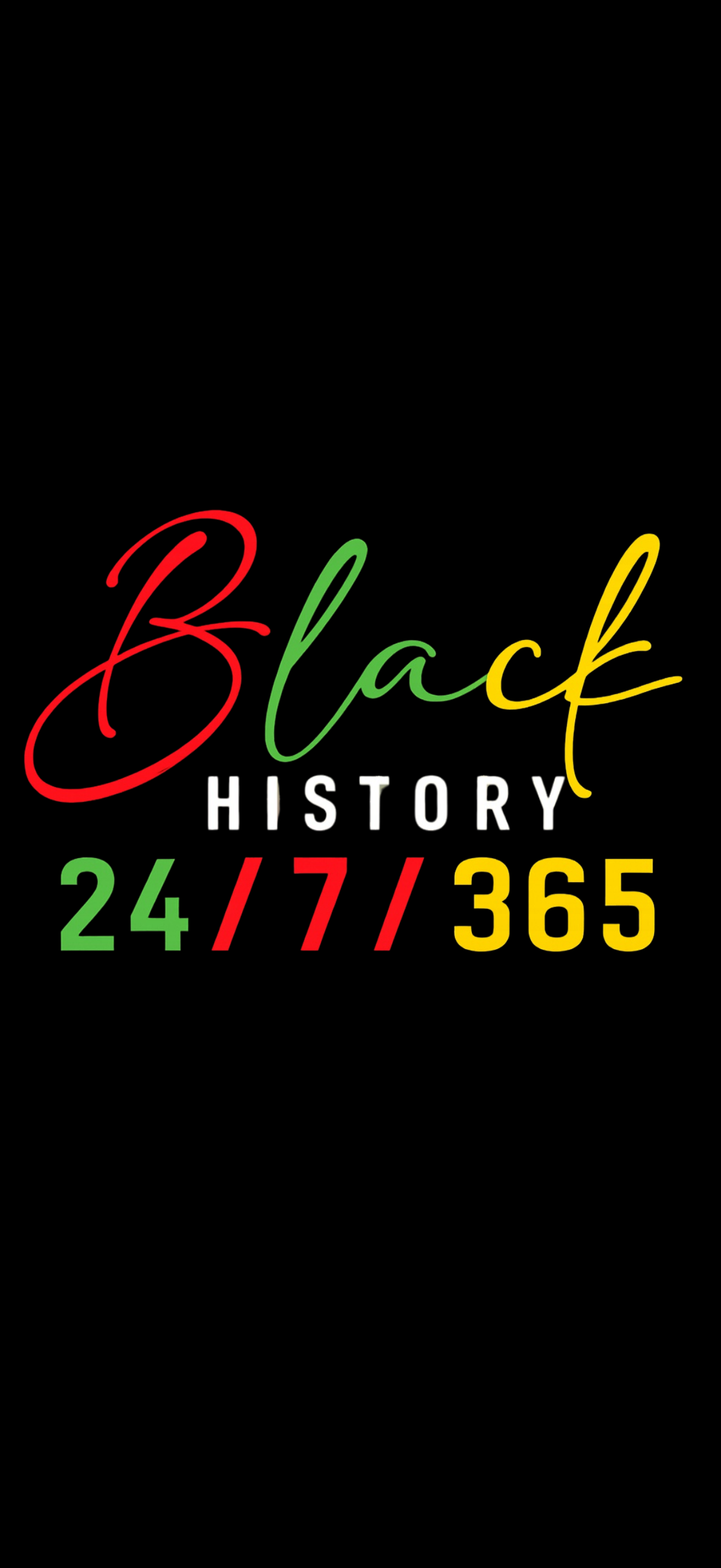 Black History 24/7 Ready to Press DTF