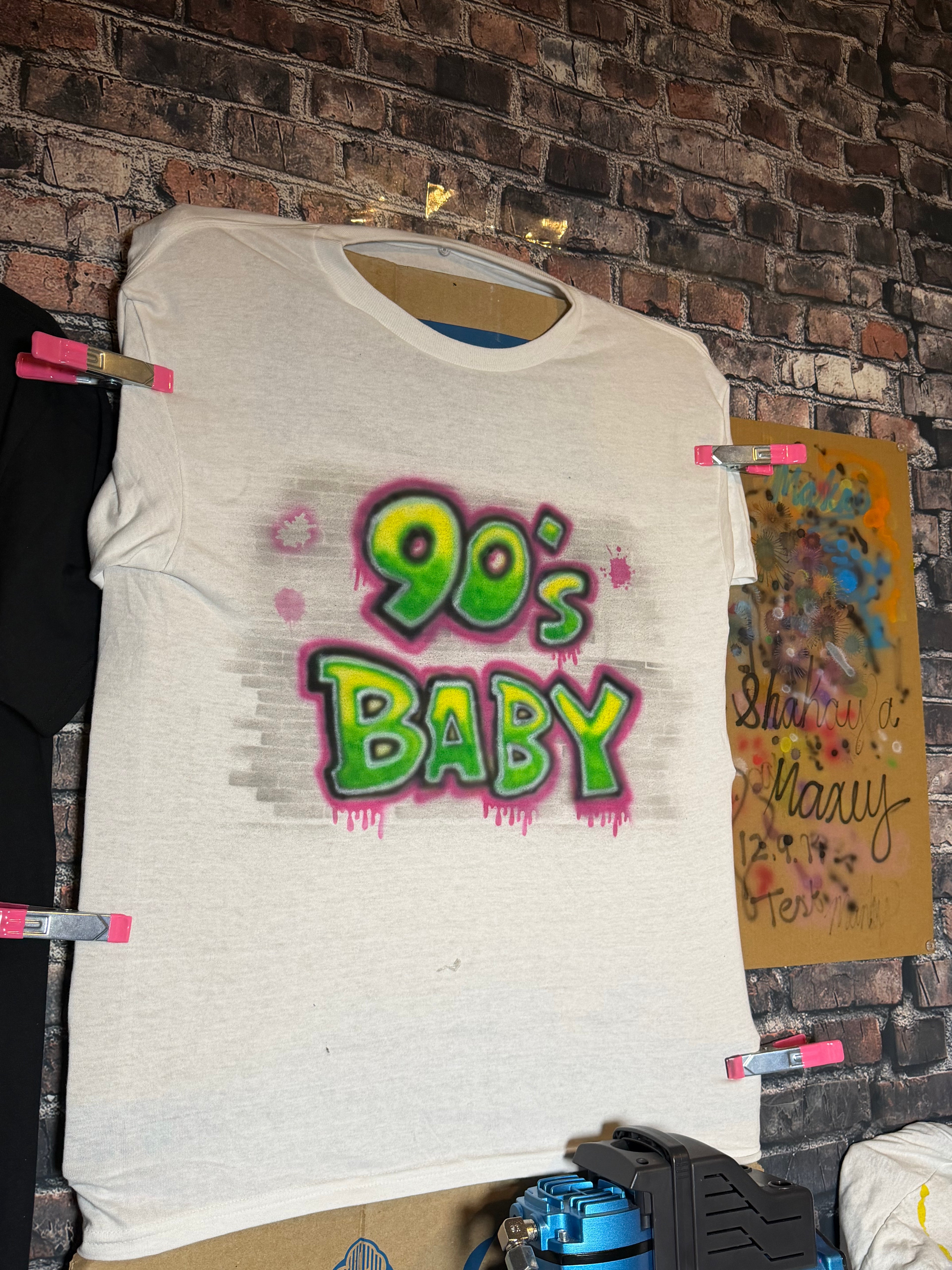 90’s baby airbrush t-shirt