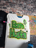 Born Hustla’ airbrush t-shirt