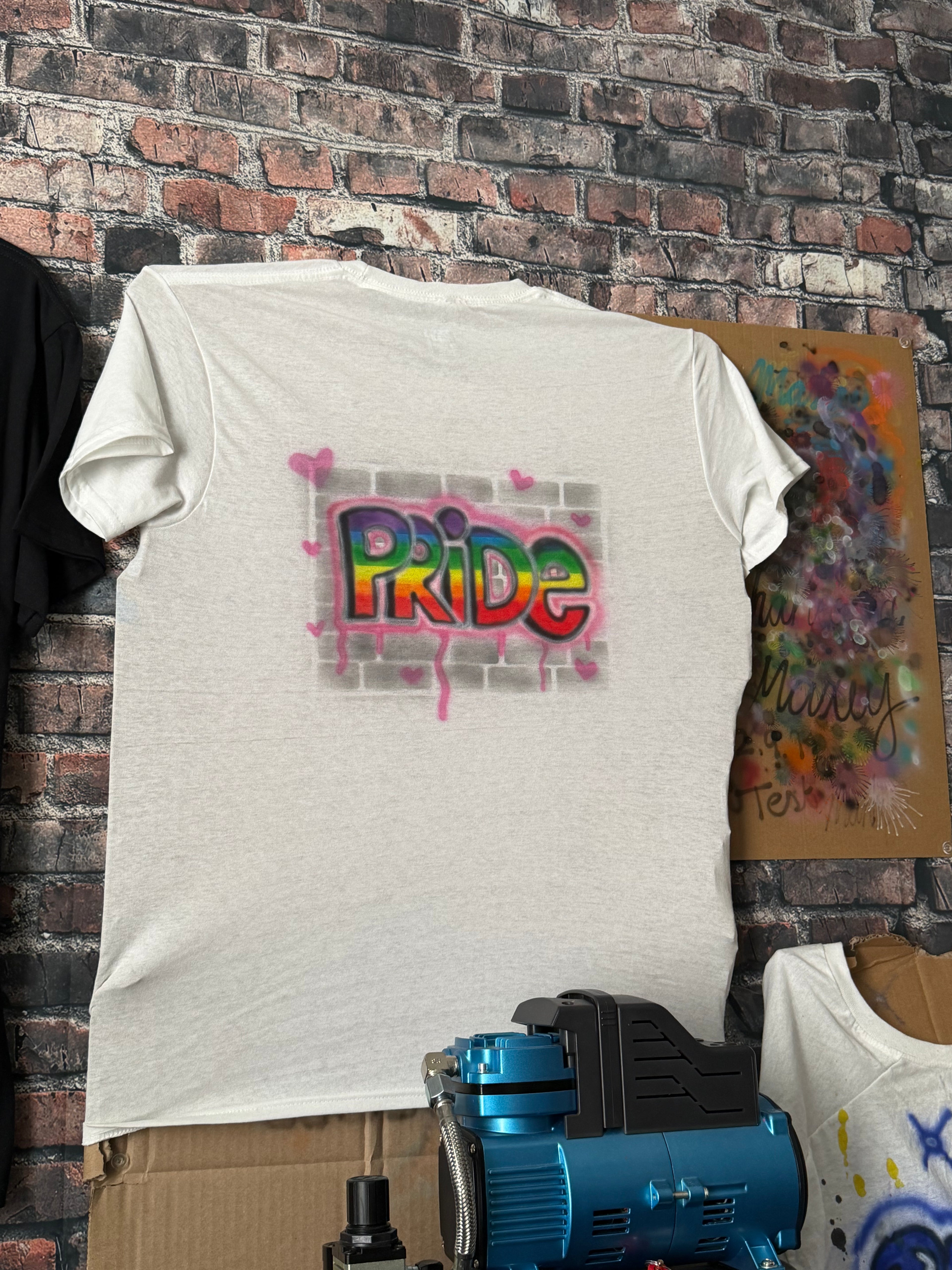 Pride airbrush shirt