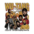Wu-Tang Clan DTF ready to press iron on transfer for clothing t-shirts and hoodies