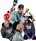 Chris Brown junk shirt color DTF ready to press iron on transfer for clothing t-shirts and hoodies concert ready