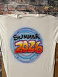 Summer 2025 airbrush tshirt