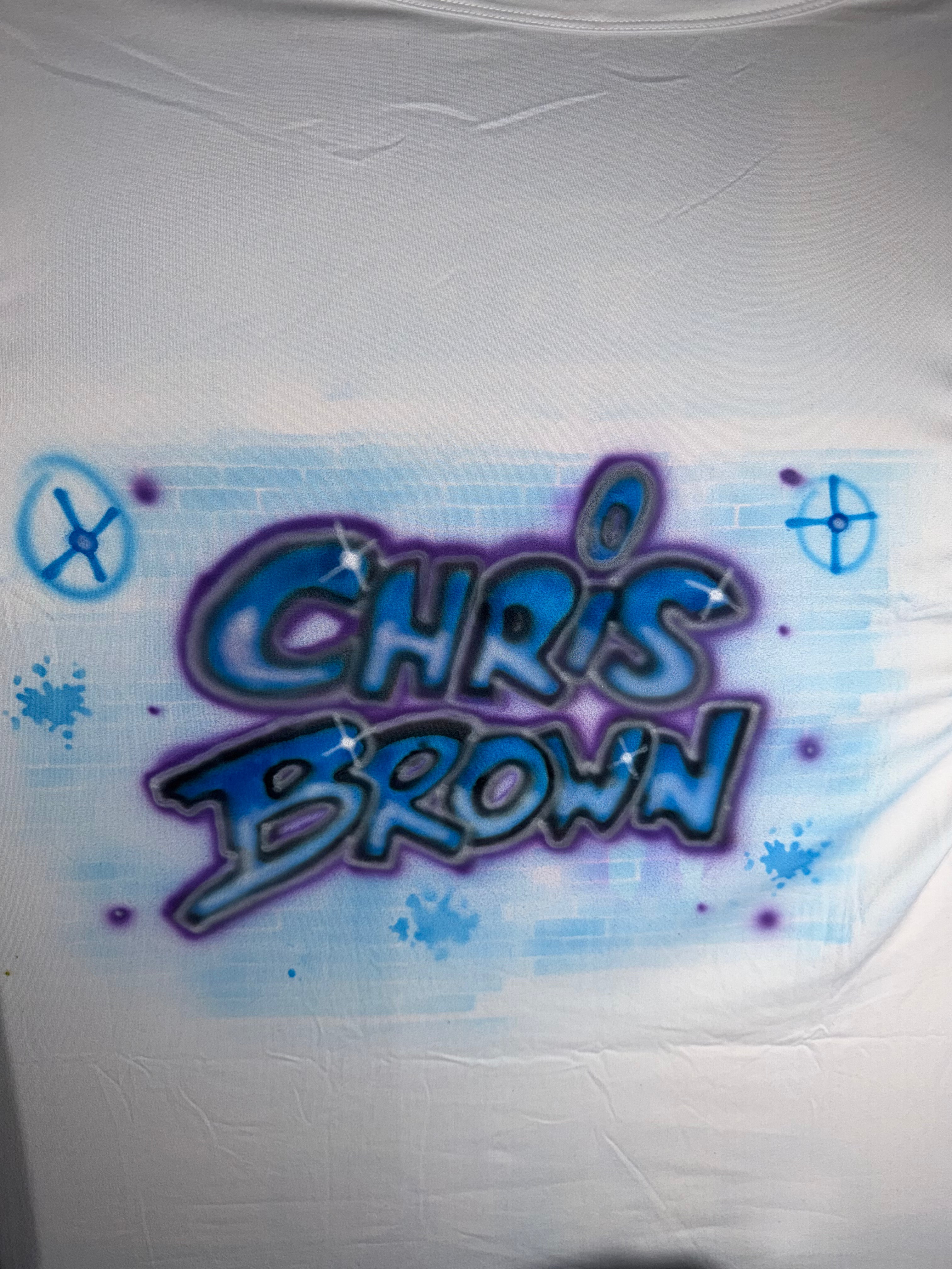 Chris Brown Airbrush T-shirt