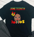 Juneteenth 1865 Cute DTF T-shirt