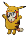 Pikachu Bluey DTF ready to press iron on transfer for clothing t-shirts and hoodies