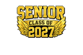Senior 2027 DTF ready to press iron on transfer for clothing t-shirts and hoodies